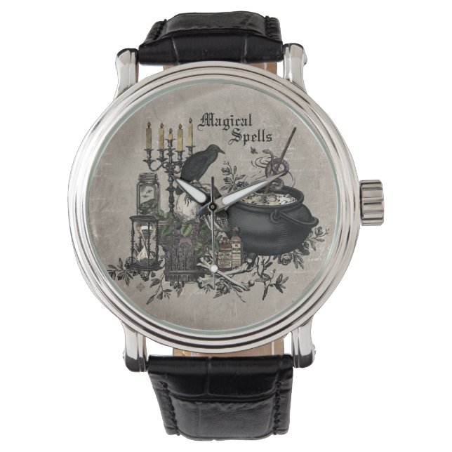 Montre PEU DE TÉMOINS vintages D'Halloween (devant)