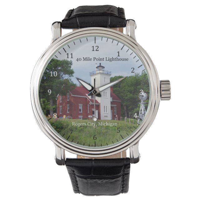 Montre phare de 40 Mile Point (devant)