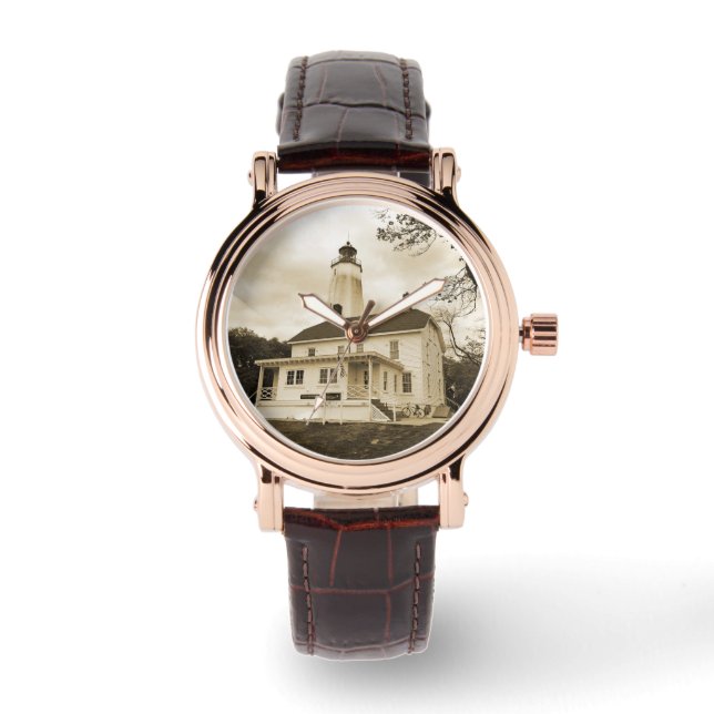 Montre Phare de Sandy Hook (Recto)
