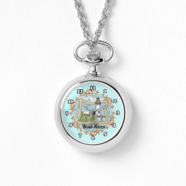 Montre Phare d'Oregon Shells (Recto)