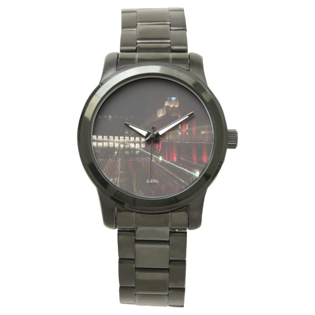 Montre photo abstraite, building (devant)