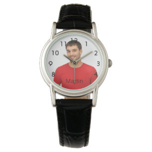Montre Photo boyfriend husband name black