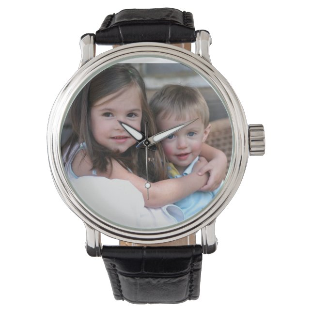 Montre photo customisée (devant)