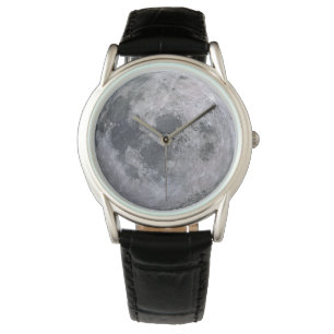 Montre Photo de lune grise
