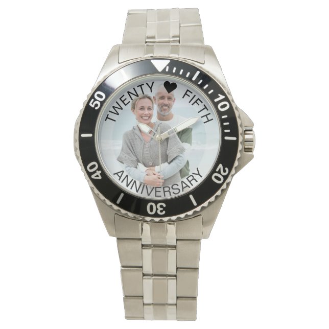Montre Photo du 25e anniversaire (devant)