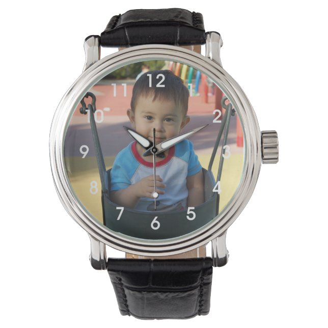 Montre photo personnalisée (devant)