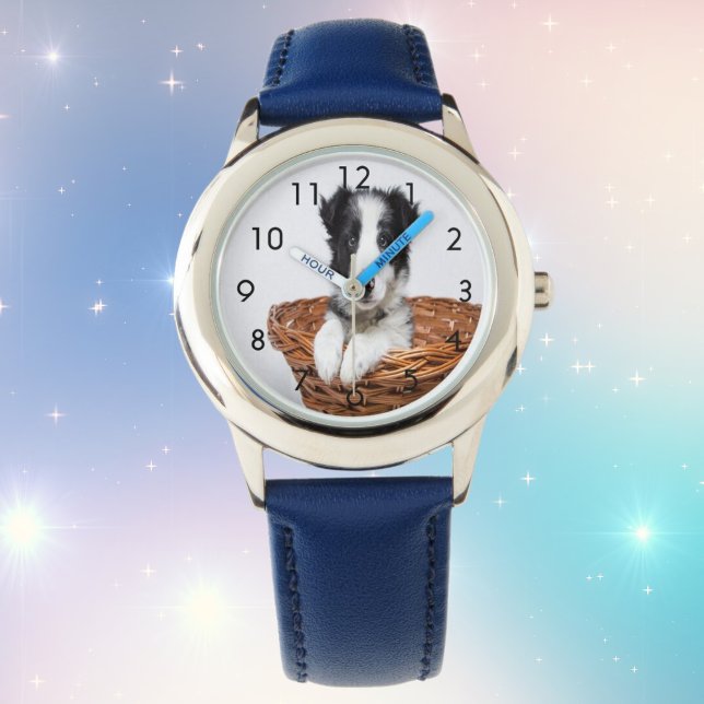 Montre Photo personnalisée chien chat photo enfant (Créateur téléchargé)