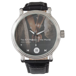 Montre Photo personnalisée de la Saint Valentin en couple