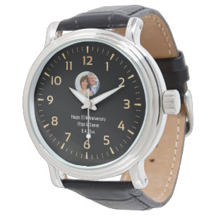 Montre photo personnalisée moderne