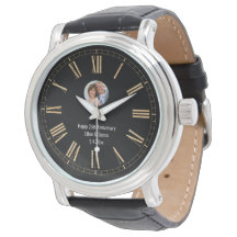Montre photo personnalisée moderne