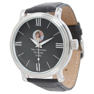Montre photo personnalisée moderne