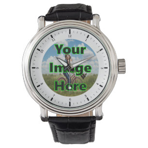Montre photo personnalisée Montre souvenir