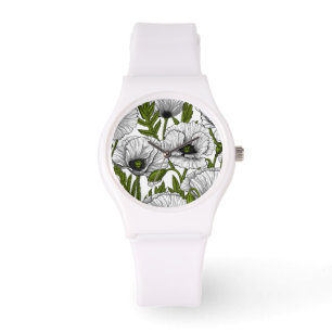 Montre Photos blanches sur blanc