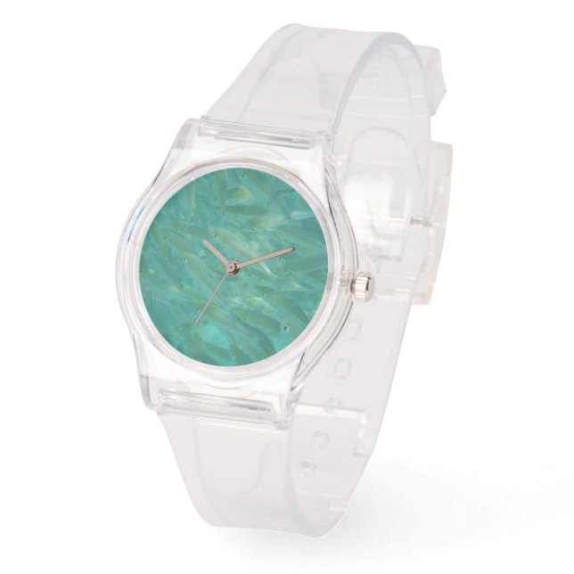 Montre Photos de poissons sous-marins (Angle)