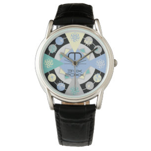 Montre Physicien d'astronomie géométrique rétro du mil
