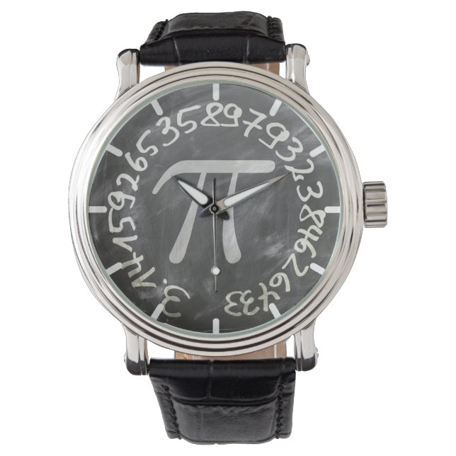 Montre Pi Math Mathematics Watch (devant)