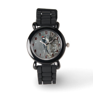 Montre Pic Downy en neige - Photo originale