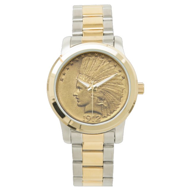 Montre Pièce d'or américaine (devant)