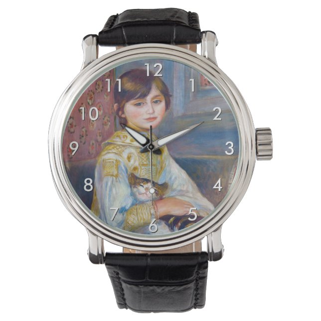 Montre Pierre-Auguste Renoir - Enfant avec chat (devant)