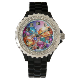 Montre Pierres et Bijoux Colorés