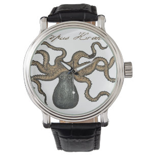 Montre Pieuvre Kraken Antique Faune Marine Côtière