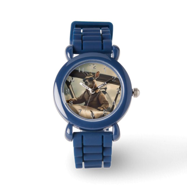 Montre Pilote de kangourou australien, (Recto)