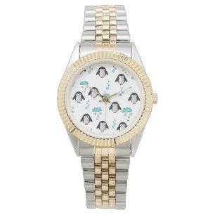 Montre pingouins mignons