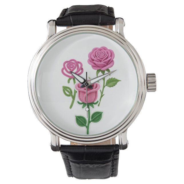 Montre Pipe Cleaner Flower (devant)