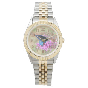 Montre Pipevine Swallowtail sur Buddleia de David