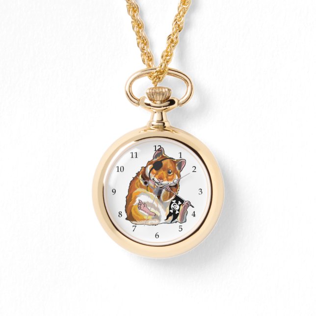 Montre pirate de hamster d'or (Recto)