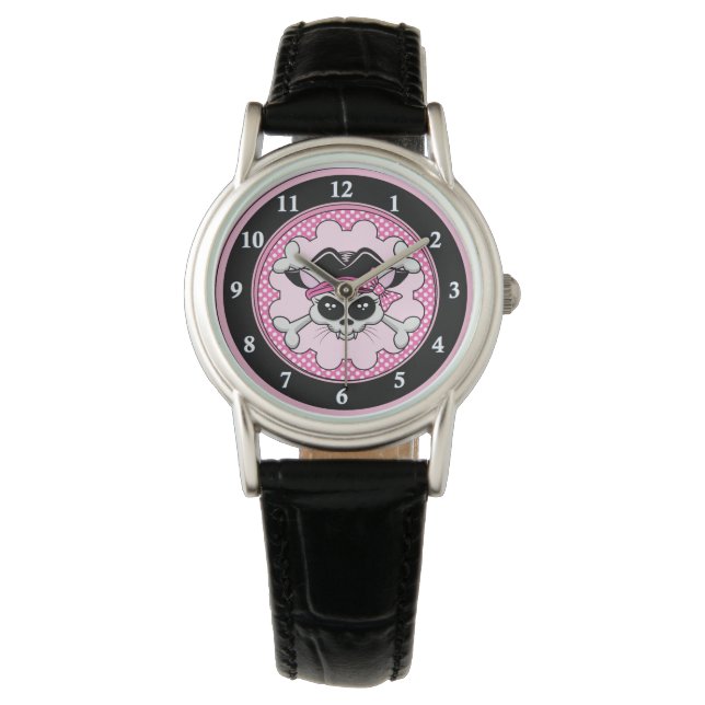 Montre Pirate Princess Kitty Skull (devant)