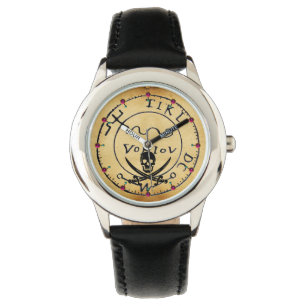 MONTRE PIRATES CARTE DU TRÉSOR, COMPLEXE ET PARCHEMENT DE