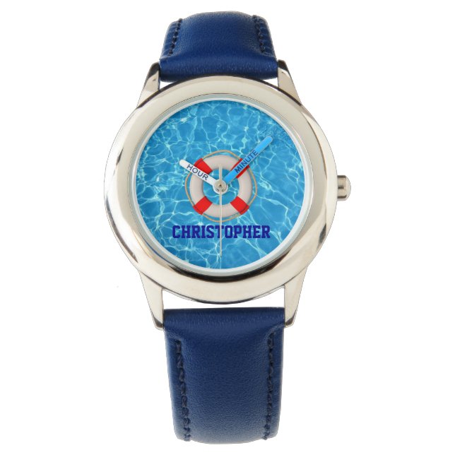 Montre Piscine Coach Piscine Lifesaver (devant)