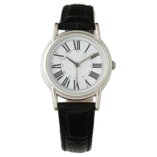 Montre PixDezines Numéros romains+Temps militaire
