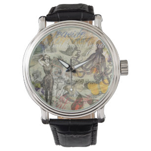 Montre Plage de la Pieuvre Antique Steampunk Côté Mer
