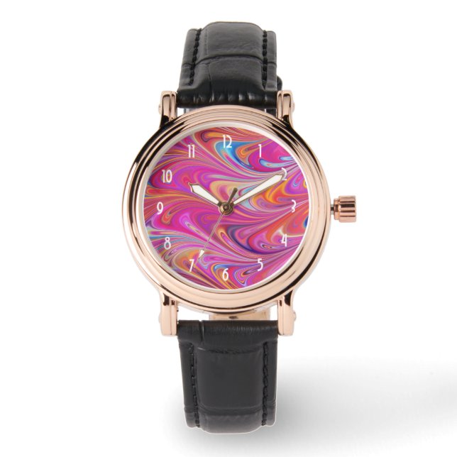 Montre Plage exotique Île tropicale Paradis (Recto)