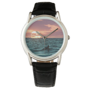 Montre Plage Sunset Surfer   Sports
