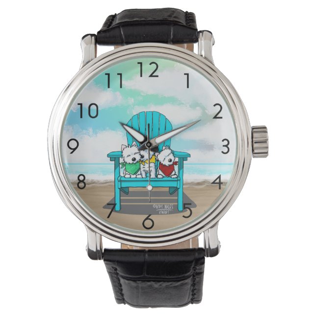 Montre Plage Westies (devant)