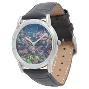 Montre Plages tropicales Corail sous-marin Reef