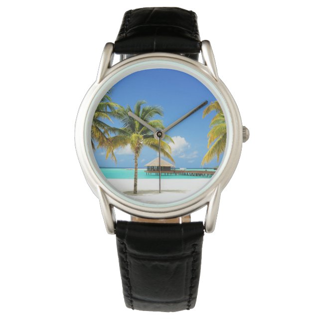 Montre Plages tropicales | Île et lagon, Maldives (devant)