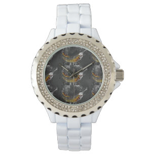 Montre plaine plane