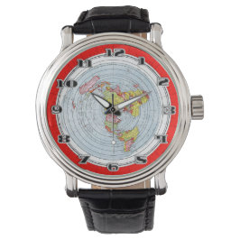 Montre Plan Map of the World