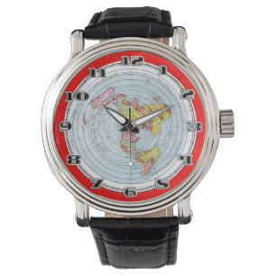 Montre Plan Map of the World