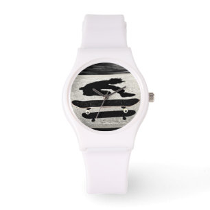 Montre planche à roulettes