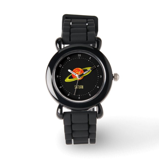 Montre planète Saturne (Recto)