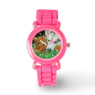 Montre Plaque d'appel des amis Siberian Husky Cute