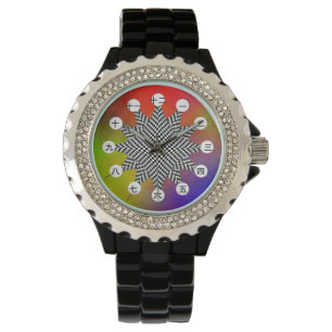 Montre Plasma moderne (face japonaise) par Kenneth Yoncic