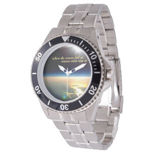 Montre plate de vérité de conspiration de la ter