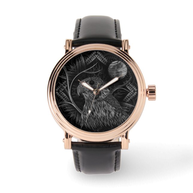 Montre Pleine lune de faucon (Recto)