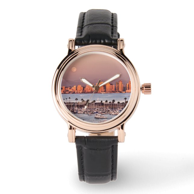 Montre Pleine lune sur San Diego (Recto)